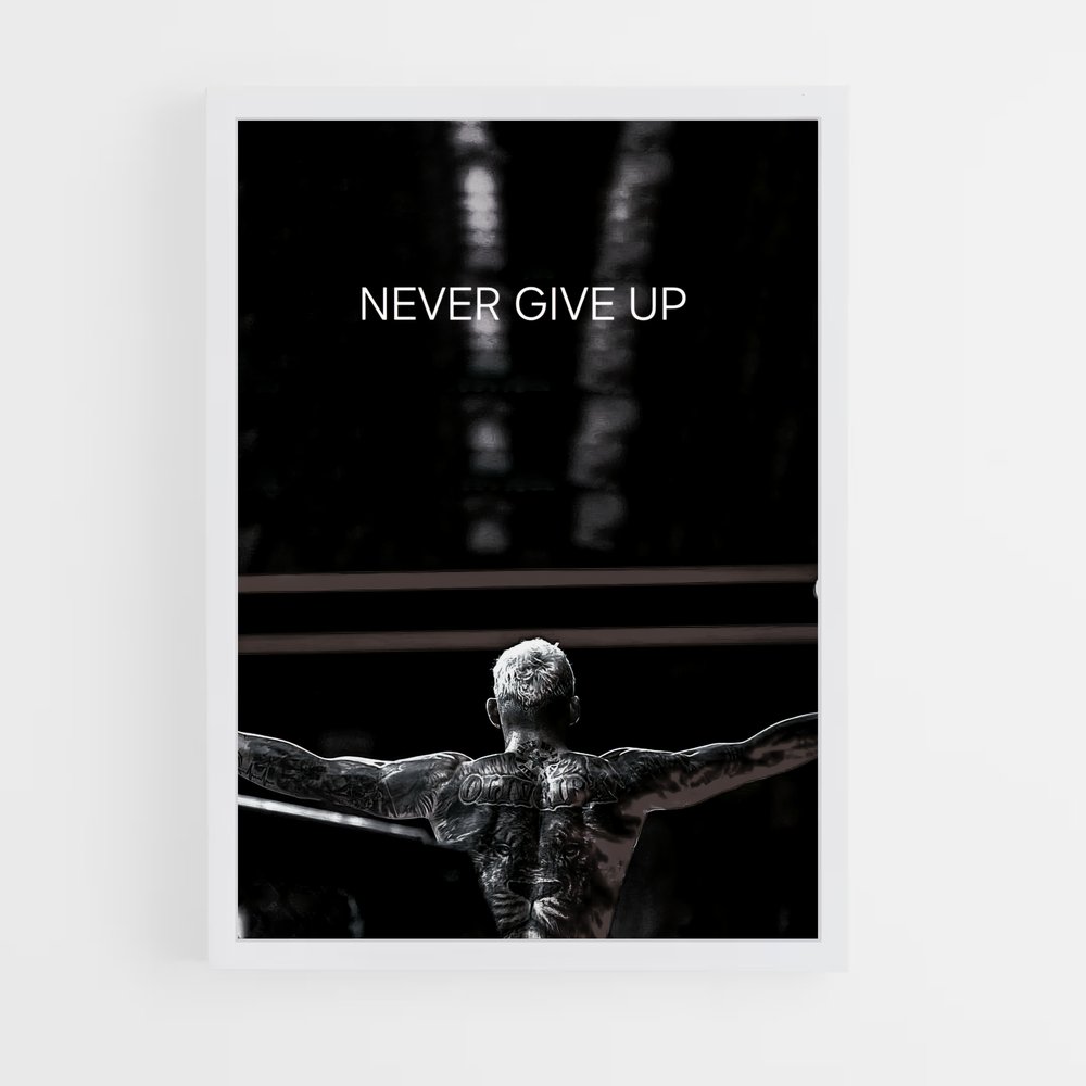 Poster Charles oliveira ornés – affiche MMA (vue 3)